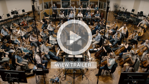James conducting "Walking On The Moon" in Air Studios with the London Metropolitan Orchestra